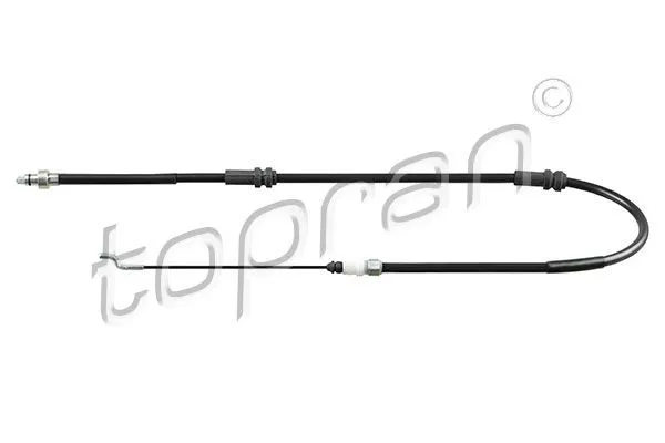 Handbromsvajer TOPRAN 117 604