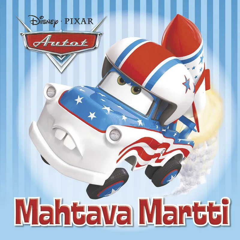 Disney Pixar Autot. Mahtava Martti, Ljudbok