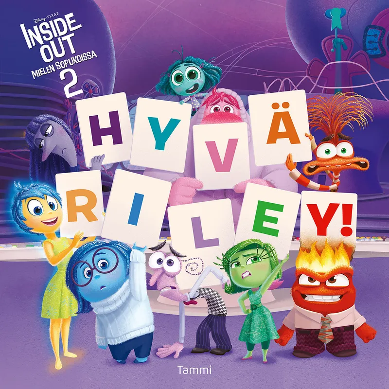 Disney Pixar. Inside Out 2. Hyvä Riley!, Ljudbok
