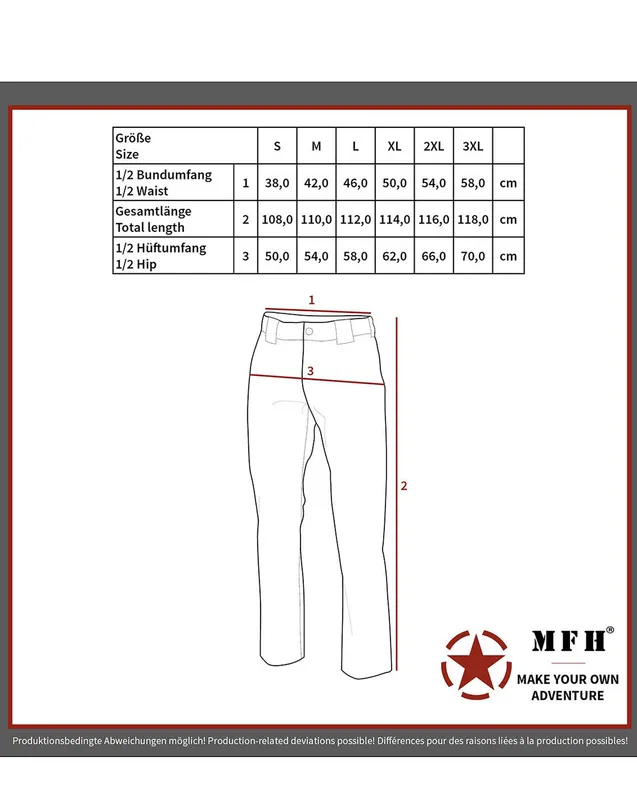 MFH Softshell Allroundbyxa Svart (#6004)