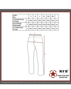 MFH Softshell Allroundbyxa Svart (#6004)