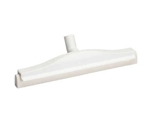 Golvskrapa VIKAN dubbel ledad 40cm vit