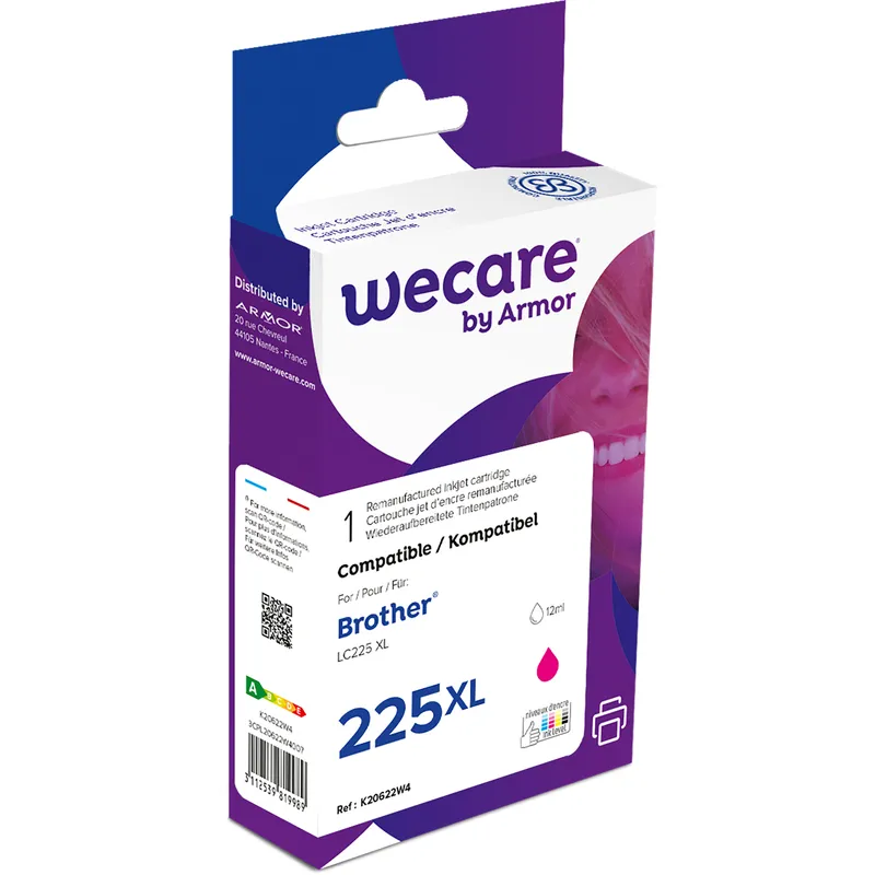 Bläck Wecare LC-225XL magenta