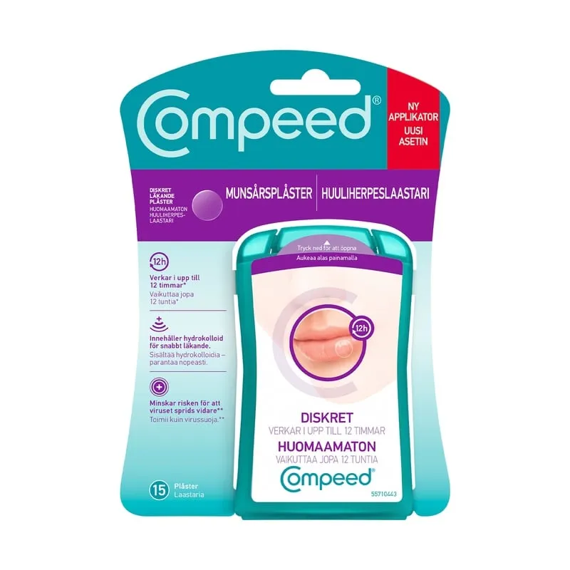 Compeed Cold Sore Patch munsårsplåster 15 st