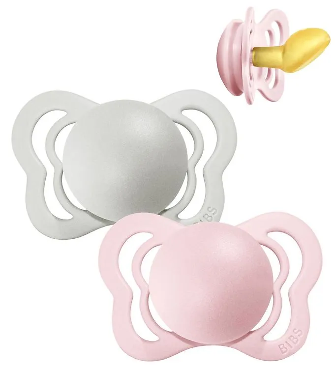 BIBS Couture Nappar - 2-pack - Stl. 1 - Anatomisk - Haze/Blossom