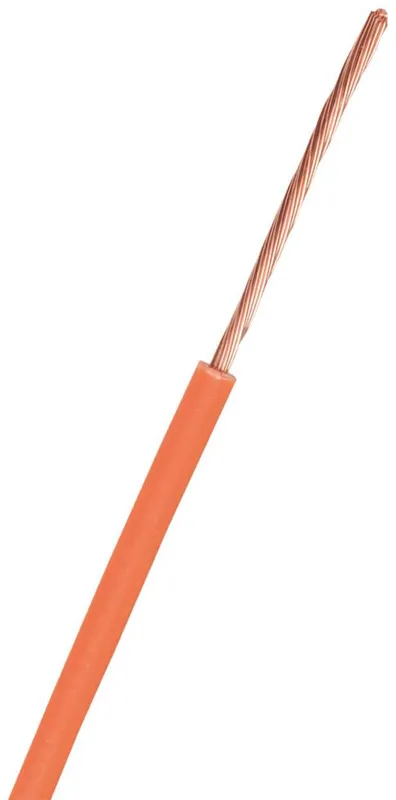 Nexans RQ Kopplingskabel 1×1.5 mm², ledararea, orange 1,5 mm²