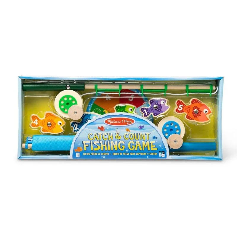 Melissa & Doug Game Catch & Count Fishing Game