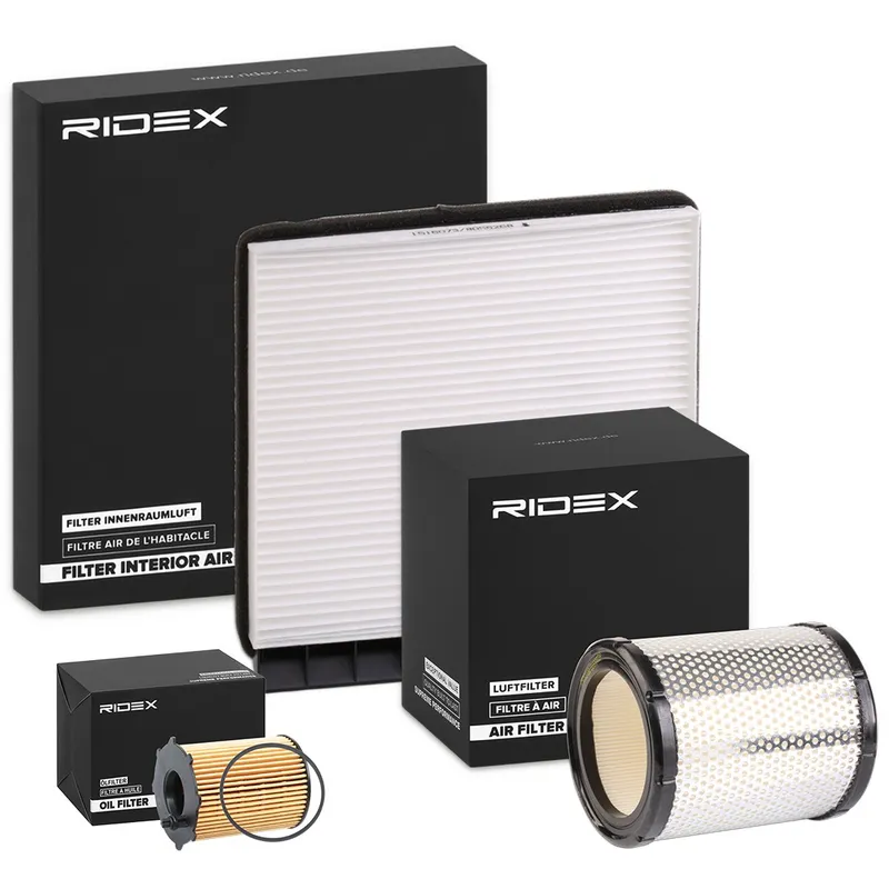 Filtersats RIDEX 4055F19710