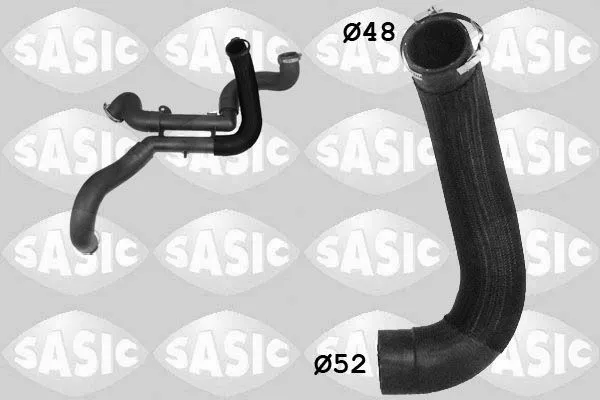 Laddluftslang SASIC 3330031
