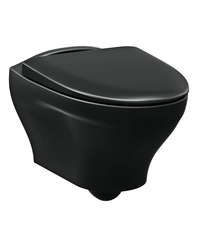 Gustavsberg Estetic 8330 WC-skål matt svart