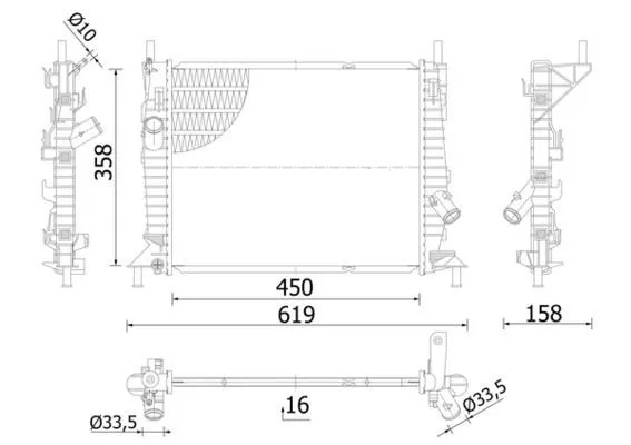 Kylare MAHLE CR 1352 000S
