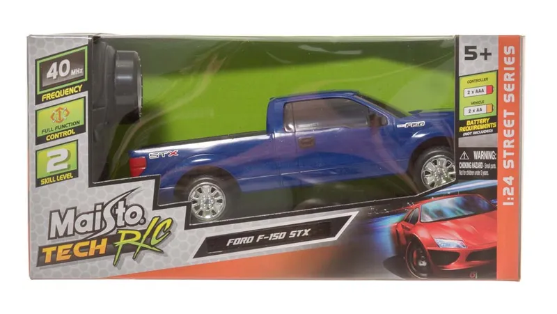 Radiostyrd 1:24 Ford F-150 27/40MHz – Blå