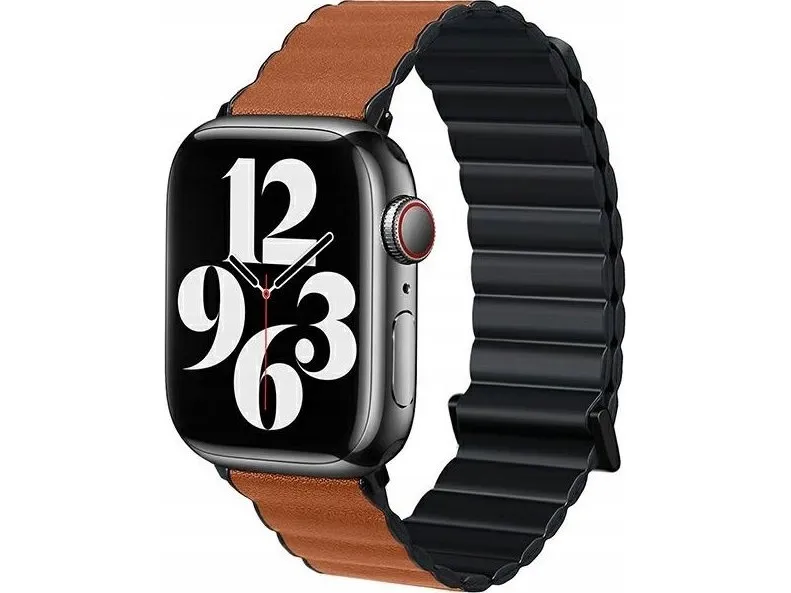 Beline Apple Watch (38/40/41mm) Armband Magnetic Pro - Brun