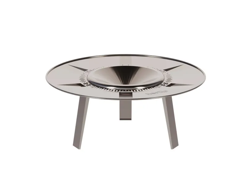 HerQs Blaze Heater - Stainless steel