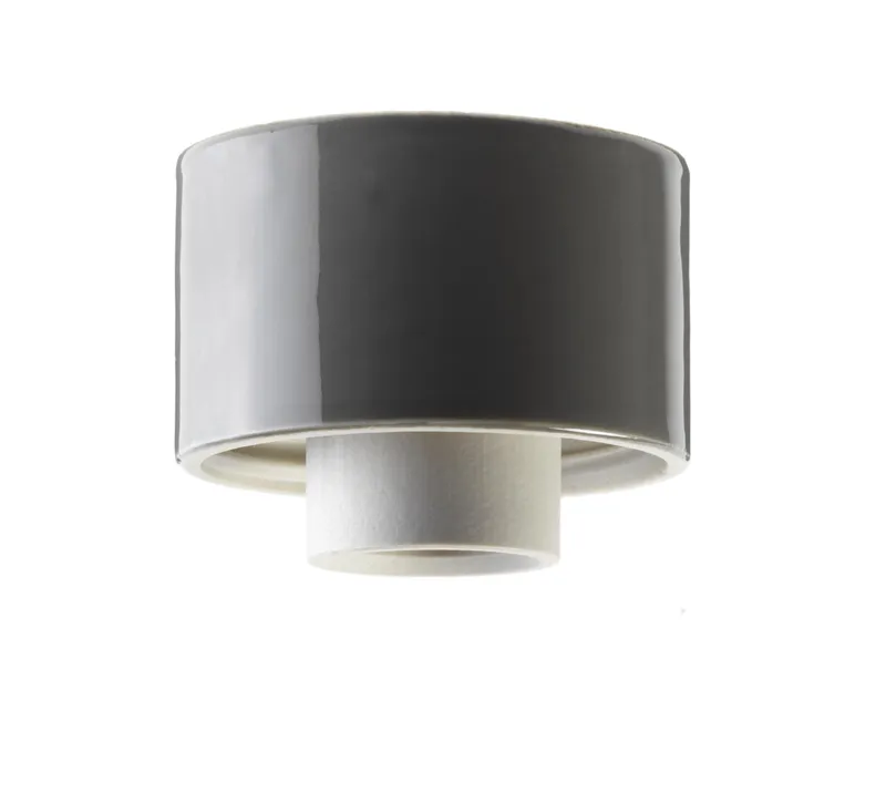 Ifö Electric 55732-000-12 Sockel rak, E27, IP54 Grå