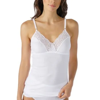 Mey 2000 Bra Top Vit bomull 46 Dam