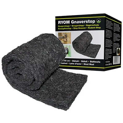 Gnagarstopp stålull, 10×50 cm