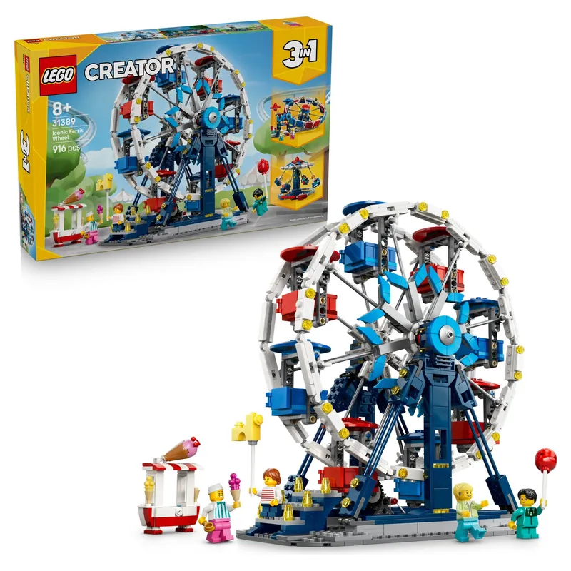 Ikoniskt pariserhjul LEGO® Creator (31389)