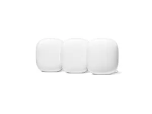 Google Nest Wifi Pro Trebandsrouter Vit 3-pack