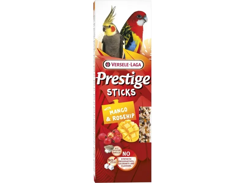 Prestige Sticks Big Parakeets Mango & Rosehip 2p