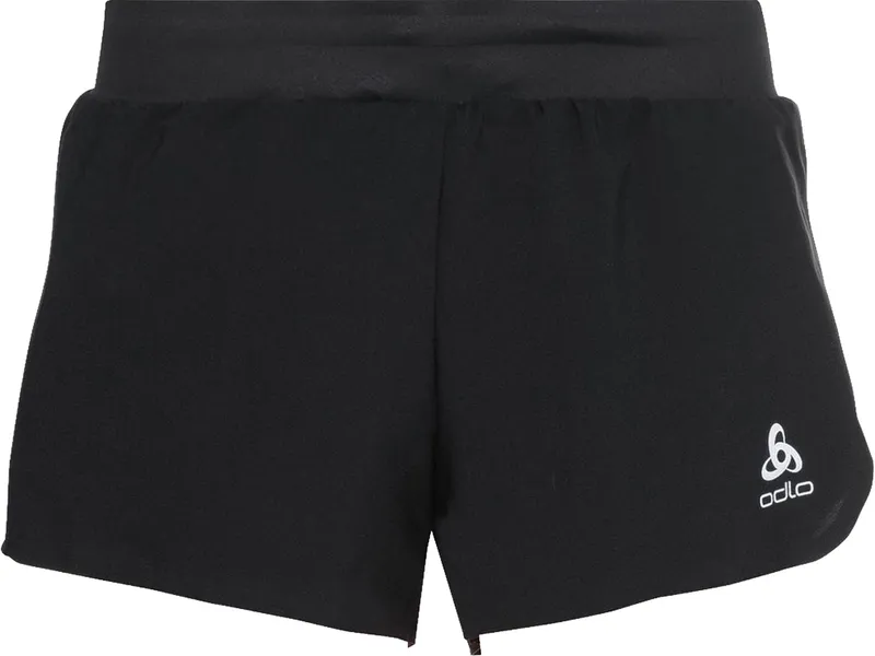 Odlo 2-In-1 Shorts Zeroweight 3-Inch W Dam Svart XL | Löparshorts