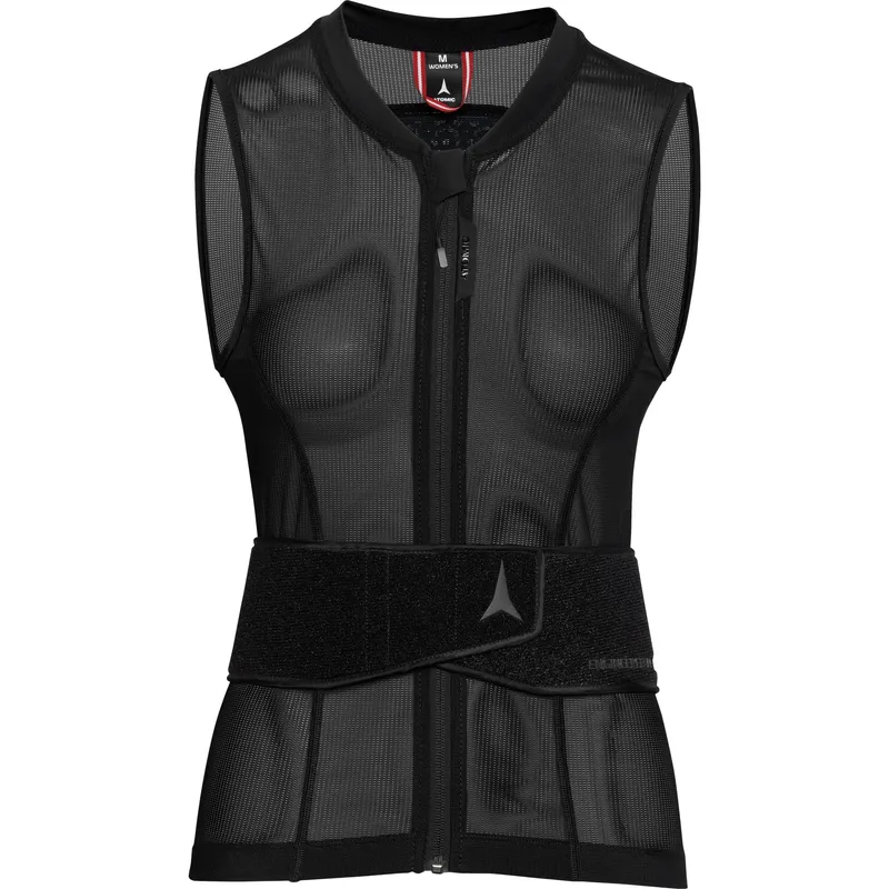 Atomic Live Shield Amid Lite Vest, Ryggskydd, Dam, Svart (#7280)