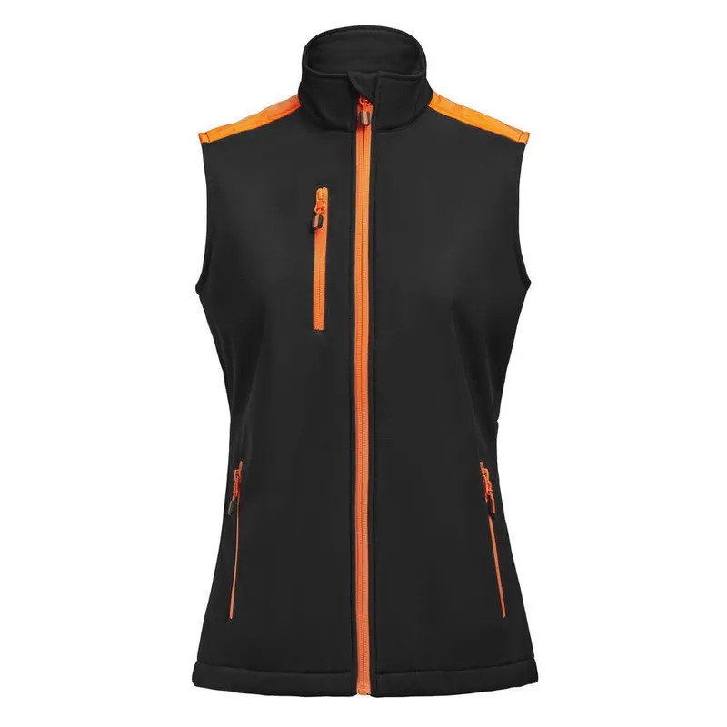 Printer Softshell 2261084 Väst svart/orange M