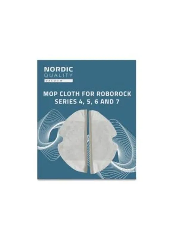 Nordic Quality Robotdammsugare Mop Cloth For Roborock