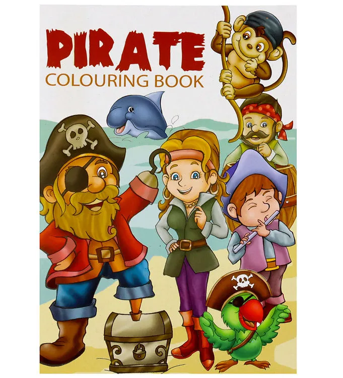 Carioca Målarbok - Piratmålarbok - 16 sidor