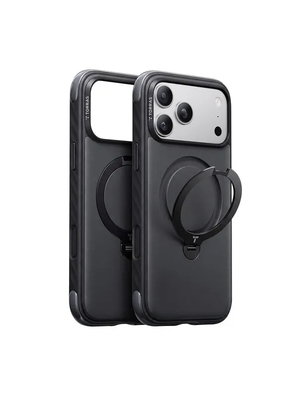 Torras Ostand Q3 Rugg - black - iPhone 18 Pro Max