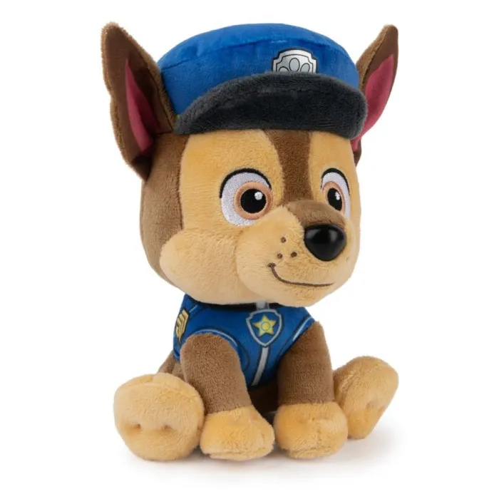 Paw Patrol Gund Mjukdjur Chase 15cm – Paw Patrol – Leksaksaffären