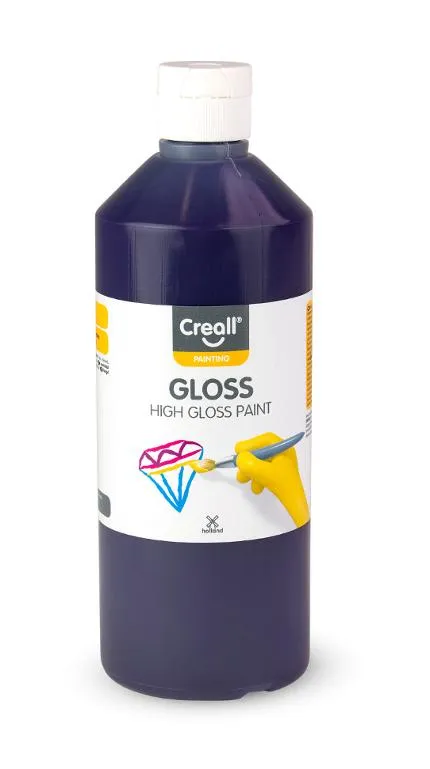 Glansfärg CREALL Gloss 500ml lila