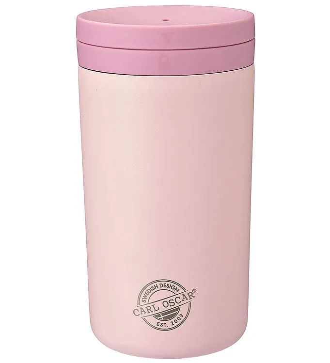 Carl Oscar Thermomugg - Temperaturkopp - 400 ml - Rosa