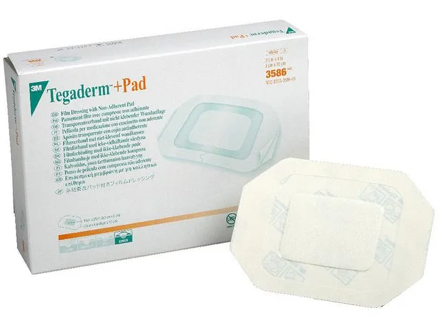 Tegaderm+pad 3586 9x10cm 25/fp