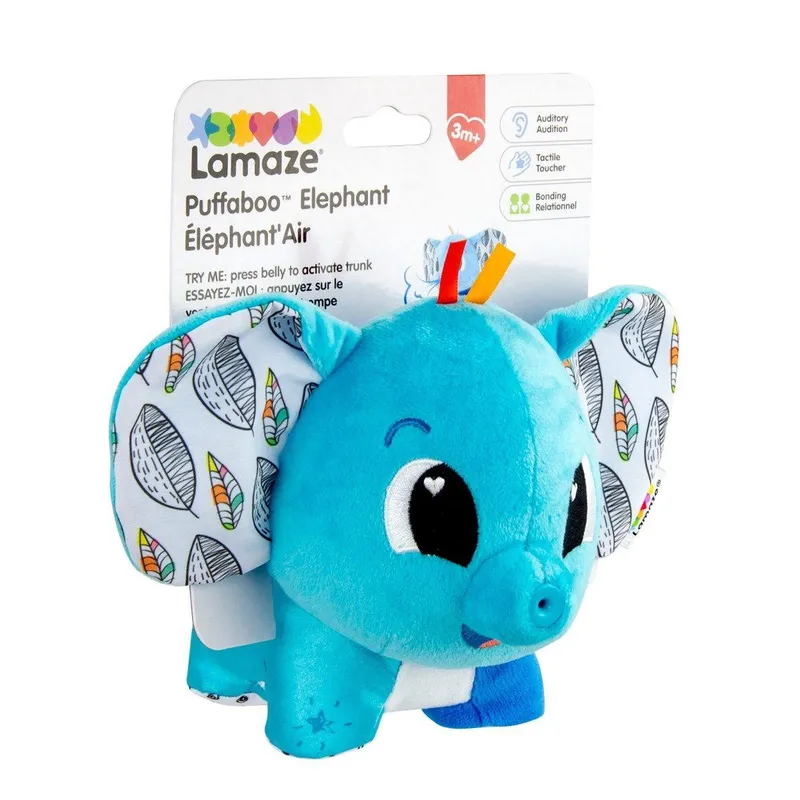 Lamaze Puffaboo Elefant – Lamaze – Leksaksaffären