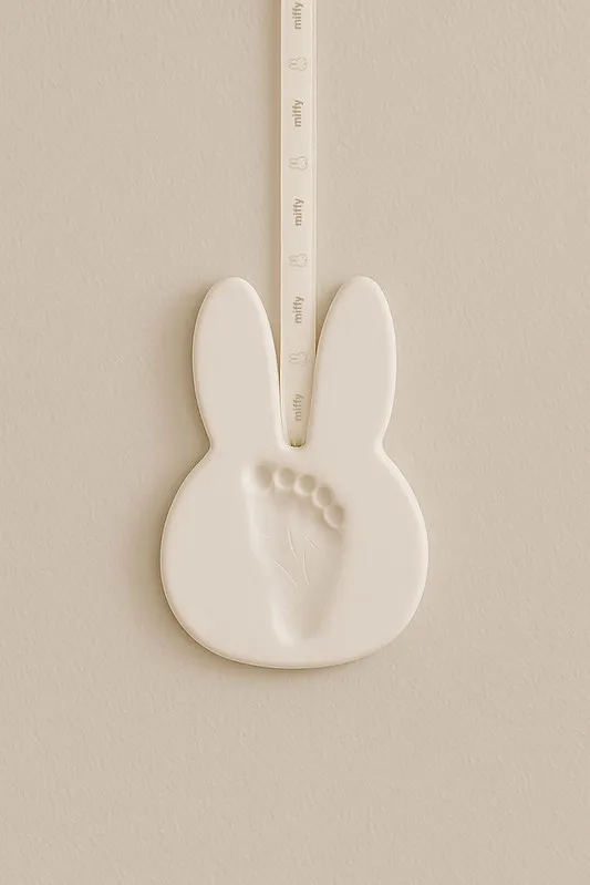Dooky x Miffy Handavtryck Kit, Beige