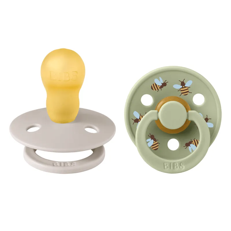 BIBS Studio Colour Latex Size 3 Bumblebee Mushroom Mix 2-pack