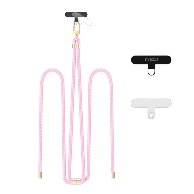 Tech-Protect Mobilrem Crossbody C7S – Rosa/Guld (Rosa)