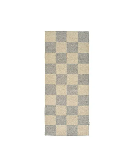 Square gångmatta grå/natur (#6514)