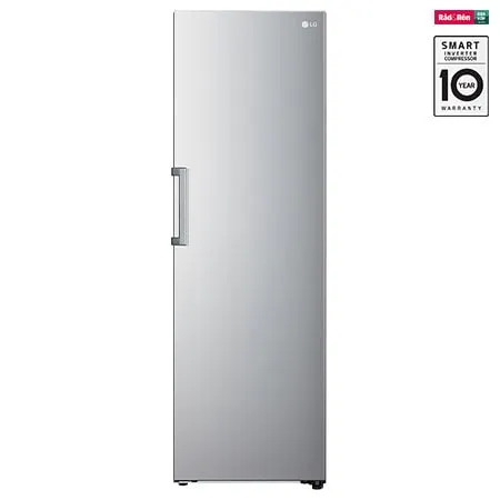 386L Fristående kylskåp (Shiny Steel) – Energiklass E, Door Cooling™, LINEARCooling™, Moist Balance Crisper™ – GLT51PZGSZ