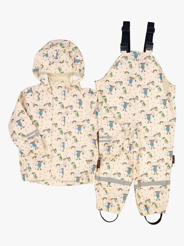 Regnset Pippi Långstrump Beige (#1694)