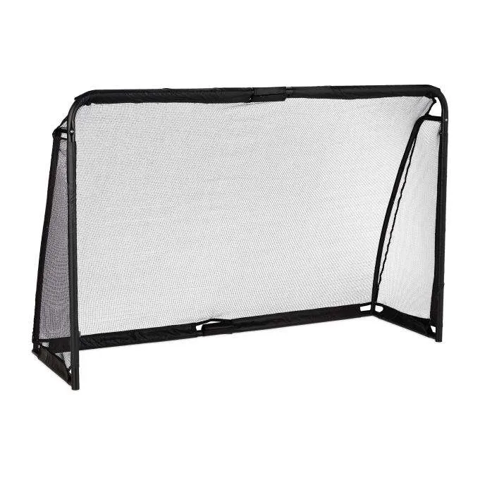 Svart fotbollsmål 120 x 180 cm