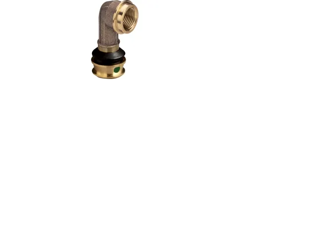 Viega Raxofix transition bend 90° 32 x 1″ socket/socket gunmetal
