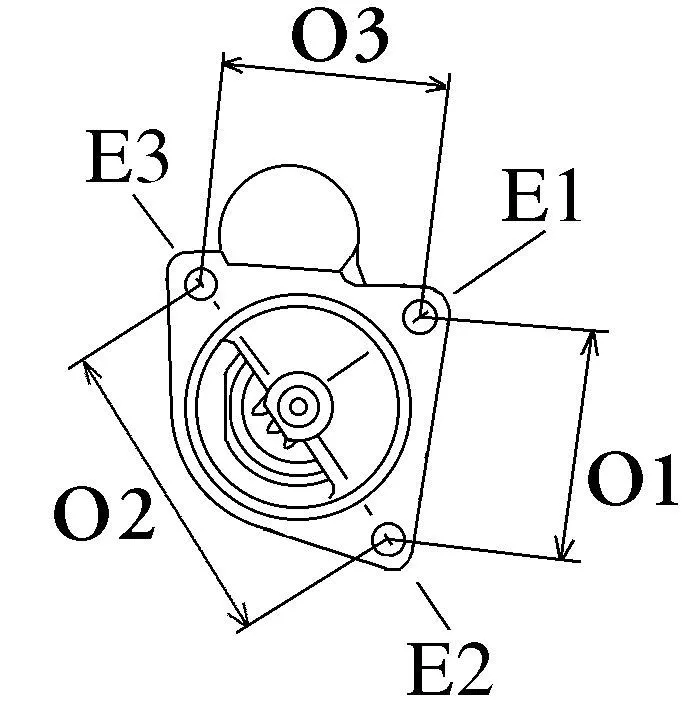 Startmotor HC-Cargo F 032 110 524