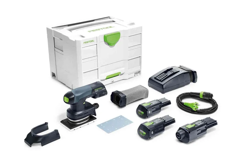 Festool RTSC 400 3,0 I-Set Planslip med batteri och laddare