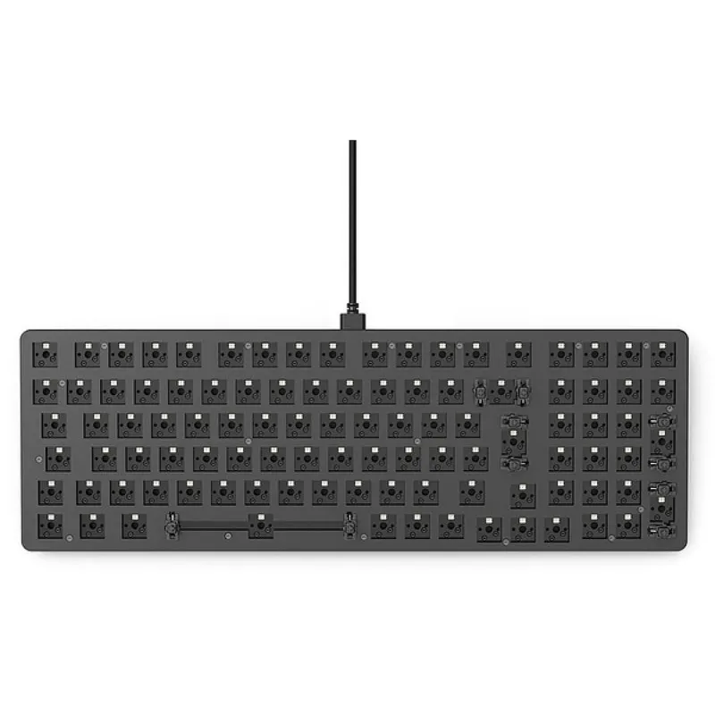 Glorious GMMK 2 - Full-Size 96% - Barebone - ISO - Black - Gaming Tangentbord - Universal - Svart