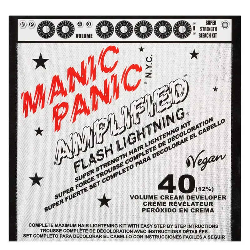 Manic Panic Flash Lighting 40 Volume Complete Bleach Kit