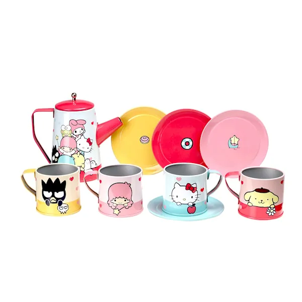 Hello Kitty Teservis I Plåt Micki