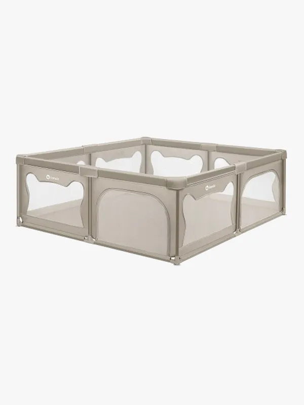 Lionelo WILLOW XL Lekhage för Barn & Baby, Beige Sand