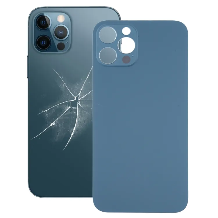 iPhone 12 Pro Baksida (utan logga) - Blå
